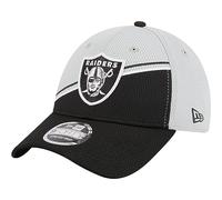 New Era Las Vegas Raiders NFL 2023 Sideline Grey Black 9Forty Stretch Snapback Cap - One-Size