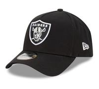 New Era Las Vegas Raiders NFL Evergreen Schwarz Verstellbare 9Forty A-Frame Cap - One-Size