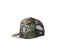 New Era Las Vegas Raiders NFL Woodland Camo 9Fifty Original Fit Snapback Trucker Cap - One-Size