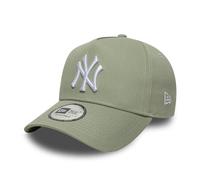 New Era League ESS E-Frame NY Yankees Cap Basecap Baseballcap Curved Brim Baumwollcap York Damen/Herren - Snapback, mit Schirm, Futter Frühling-Sommer