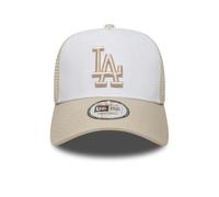 New Era LA DODGERS MLB LEAGUE ESSENTIALS 9FORTY TRUCKER Cap, beige, größe UNI OS