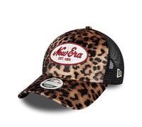 New Era Leopard 9Forty M-Crown Women A-Frame Trucker Cap Braun - One-Size