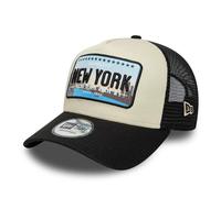 NEW ERA Licence Plate 9FORTY A-Frame Trucker Cap Black