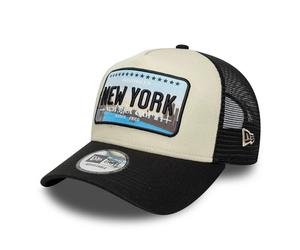 NEW ERA Licence Plate 9FORTY A-Frame Trucker Cap Black