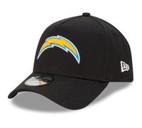 New Era Los Angeles Chargers NFL Evergreen Schwarz Verstellbare 9Forty A-Frame Cap - One-Size