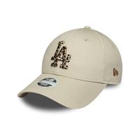 New Era Los Angeles Dodgers 9Forty Leopard Infill Women Cap Beige - One-Size