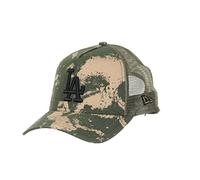New Era Los Angeles Dodgers A- Frame Adjustable Trucker Cap MLB Spraycamo Ripstop - One-Size