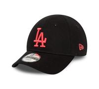 New Era Los Angeles Dodgers Cap für Kleinkinder 9Forty LA schwarz Teamlogo gebogener Schirm Baseball MLB Kappe - Toddler