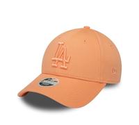 New Era Los Angeles Dodgers Damencap Tonal LA-Logo verstellbar gebogener Schirm Kappe Cap apricot - One-Size