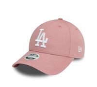 New Era Los Angeles Dodgers Fan Cap Frau Mädchen Accessoire Verstellbarer Verschluss Vereinslogo MLB rosa - One-Size