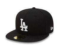 New Era Los Angeles Dodgers MLB Basic Black Base 59Fifty Basecap - 6 7/8-55cm (S)
