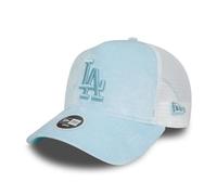 New Era Los Angeles Dodgers MLB Cap Frau Trucker Baseball Kappe Mesh Teamlogo Snapback blau - One-Size