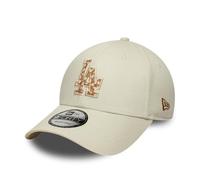 New Era Los Angeles Dodgers MLB Faux Pony Infill 9Forty Cap Beige - One-Size