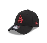New Era Los Angeles Dodgers MLB League Essential Black 9Forty Adjustable Cap - One-Size