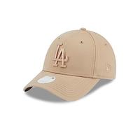 New Era Los Angeles Dodgers MLB League Essential Tonal Camel 9Forty Adjustable Women Cap - One-Size