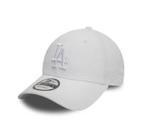 New Era Los Angeles Dodgers MLB League Essential Tonal Weiß Verstellbare 9Forty Cap - One-Size