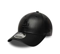 New Era Los Angeles Dodgers PU 9Forty M-Crown Cap Kunstleder Schwarz - One-Size