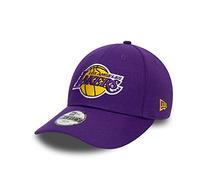 New Era Los Angeles Lakers Cap NBA 9Forty Basecap verstellbar Kinder Basketball Kappe lila - Youth