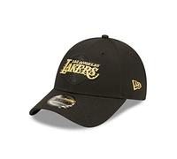 New Era Los Angeles Lakers Metallic Logo Black 9Forty Adjustable Cap
