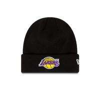 New Era Los Angeles Lakers NBA League Essential Black Cuff Knit Beanie