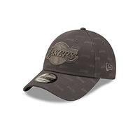 New Era Los Angeles Lakers NBA Monogram AOP Grey 9Forty Snapback Cap - One-Size