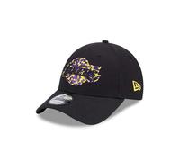 New Era Los Angeles Lakers NBA Seasonal Infill Schwarz Verstellbare 9Forty Cap - One-Size