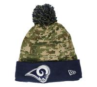 New Era Los Angeles Rams NFL Digi Camo Beanie Grün One-Size