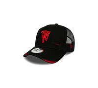 New Era Man UTD FA19 Distre Trucker Cap Manchester United Schwarz, Size:ONE Size