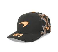 New Era McLaren F1 Team Offizielle 2025 Merchandise Austin Texas USA GP Special Edition Oscar Piastri Drivers Baseball Cap Schwarz