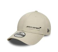 New Era McLaren F1 Team Offizielle 2025 Merchandise Essentails Logo Baseball Cap Creme