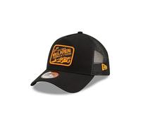 New Era McLaren Formel 1 Team Adjustable Snapback Cap Black Heritage Patch Trucker Cap Hat, Schwarz , Einheitsgröße