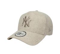 New Era Mlb Melton Eframe New York Yankees Kappe One Size Light Beige