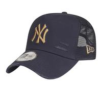 New Era Mesh Trucker Cap Distressed New York Yankees Navy