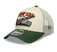 NEW ERA Graphic 9FORTY M-Crown A-Frame Trucker Cap Hellbeige