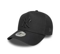 New Era Metallic Eframe Adjustable Cap NY Yankees Dunkelgrau, Size:OneSize