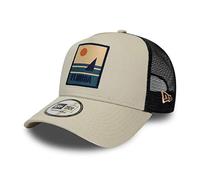 New Era Miami A Frame Adjustable Trucker Patch Location Patch
