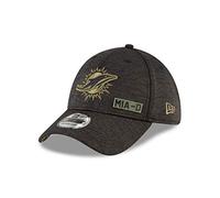 New Era Miami Dolphins - 39thirty Cap - Salute to Service 2020 - Black - S-M (6 3/8-7 1/4)