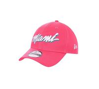New Era Miami Heat NBA Neon Pink Verstellbare 9Forty Snapback Cap - One-Size