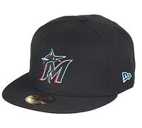 New Era Miami Marlins MLB AC Performance Black 59Fifty Basecap - 7 7/8-63cm (XXL)