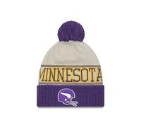 New Era Minnesota Vikings NFL 2023 Sideline Historic Knit Beanie OTC Gray Purple - One-Size