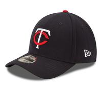 New Era MLB 39Thirty Team Classic Stretch Flex Fit Baseballkappe in Teamfarbe mit Prim rlogo, Minnesota Twins, Marineblau, Gr e S-M