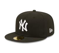 New Era MLB 59FIFTY Team Color Authentic Collection Fitted On Field Game Cap Hat (AS1 Numeric Numeric_7_and_3_Quarters New York Yankees Schwarz)