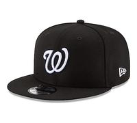 New Era MLB 9FIFTY Snapback-Mütze, verstellbar, Einheitsgröße, Schwarz / Weiß