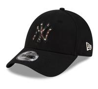 New Era MLB 9FORTY Cap Faux Pony Infill New York Yankees Black