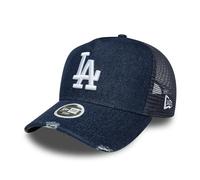 New Era WMNS Denim Trucker Adjustable Cap LA Dodgers Dunkelblau, Size:OneSize