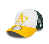 New Era 9Forty Logo Trucker MLB Oakland Athletics Weiß one size Weiß one size