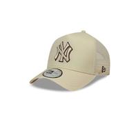 New Era MLB Adjustable Yankees Trucker Cap Basecap Baseballcap Meshcap Truckercap Damen/Herren - Snapback, mit Schirm, Schirm Frühling-Sommer