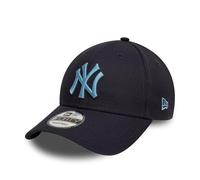 New Era MLB Basecap New York Yankees 940 Kappe Teamlogo gebogener Schirm Strapback blau - One-Size