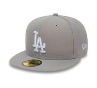 Los Angeles Dodgers League Essential 59fifty Cap - la-59fifty-grey-white / 7 5/8