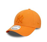 New Era MLB Cap für Frauen New York Yankees NY Logo Tonal 9Forty verstellbar gebogener Schirm orange - One-Size
